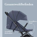 Inglesina Sketch Kinderwagen Leicht und Kompakt, Blau, Bequem