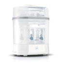 Chicco Starter Set Neugeborenes, elektrischer Sterilisator, Flaschenwärmer und Biberon Kit, inkl. 3 Natural Feeling Flaschen mit Sauger aus weichem Silikon