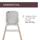 Chicco Zest, Kinderhochstuhl für Babys ab 6 Monaten bis 27kg, Leichter Hochstuhl mit verstellbarer Höhe und abnehmbarem Tablett, Kompakt verstaubar, Modernes Design