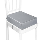 Rialzo da Sedia per Bambini, PU Cuscino Rialzo per Bambini Cuscino per Sedia Seggiolino Regolabile Smontabile con 2 Cinghie per Sedia da Pranzo (Gr...