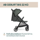 Chicco Urbino Kinderwagen Ab Geburt bis 4 Jahren (max. Belastbarkeit 25 kg), Praktisch und leicht