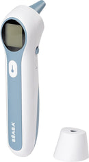 BÉABA - Fieberthermometer Kontaktlos - Infrarot Thermometer - Ohr und Stirnmessung - Digital - Raumtemperatur - Baby, Kinder und Erwachsenen-Modus - Ultraschnelle - Multi-funktional - Thermospeed