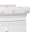 Foppapedretti Dolcecuore Wickelauflage, 9 x 50 x 72 cm, mehrfarbig