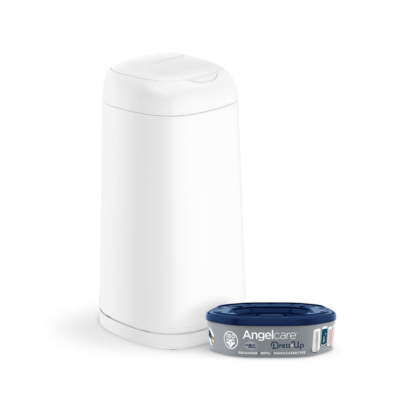 Angelcare Windeleimer "Dress Up" - weiß