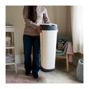 Tommee Tippee Twist & Click Windeleimer XL, Fasst bis zu 60 Windeln, Umweltfreundlicheres System mit 1 Nachfüllkassette mit Nachhaltig Bezogener Antibakterieller Greenfilm-Folie