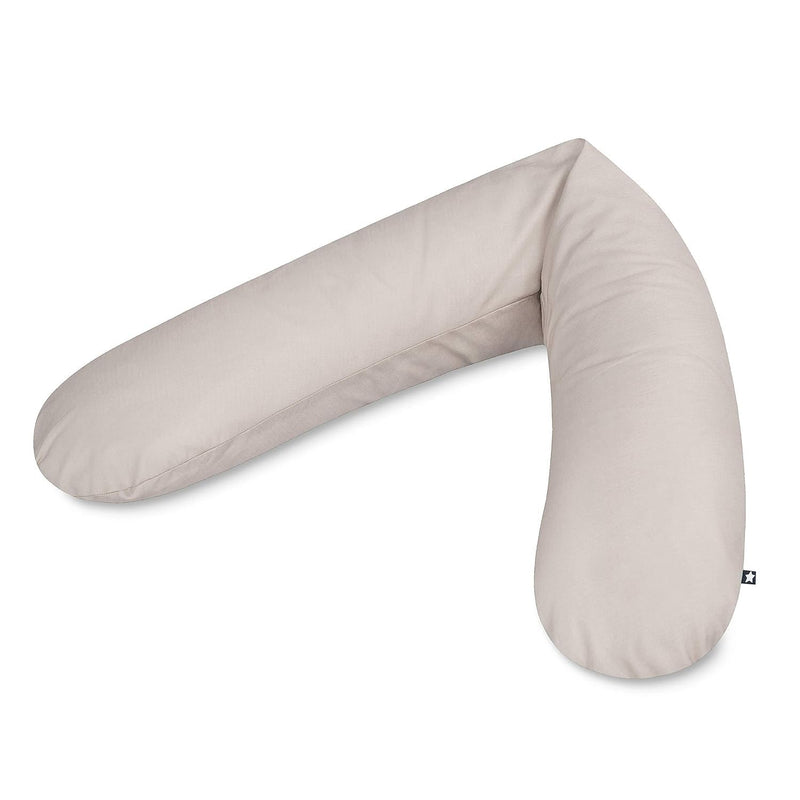 Julius Zöllner Stillkissen, Schwangerschaftskissen, Lagerungskissen, besonders angenehme und anschmiegsame Flockenfüllung, Baumwolle , ca. 180 cm