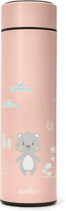 Nuvita 4455 | Digitaler Thermobehälter für Lebensmittel | Thermoskanne für heiße und kalte Lebensmittel | Thermobehälter | Babynahrungsbehälter | Thermoskanne für Kinder | English Rose