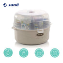 Jane Jané Mikrowellen-Sterilisator, mit Korb für Sauger und kleines Zubehör, Kapazität für 6 Flaschen