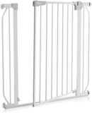 LIONELO Truus Slim Kinderschutzgitter Sicherheit ohne Bohren, Doppeltes Sicherheitssystem, Verstellbare Breite bis zu 105 cm, Zertifiziert und Komfortabel, Inklusive Verlängerungen