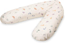 Julius Zöllner Jersey Stillkissen ca. 190 cm | Füllung 42 Liter EPS-Mikroperlen | Made in Germany | Bezug aus 100% Baumwoll-Jersey | OEKO-TEX® STAN...