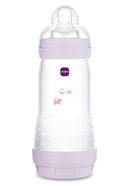 MAM Easy Start Babyflasche, 320 ml, Anti-Kolik-Flasche für gemischtes Stillen, reduziert Luftblasen und das Risiko von Koliken, Zubehör für Neugebo...