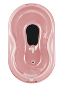 Rotho Babydesign TOP Badewanne Baby Wanne recycelt (Kunststoff) Rosa