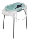Rotho Babydesign TOP Badestation, Mit Baby Badewanne, Wannenständer, Wanneneinsatz und Ablaufschlauch