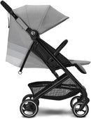 CYBEX Gold Beezy Kinderwagen mit Ein-Zug-Gurtsystem, von Geburt an bis ca. 4 Jahre (max. 22 kg), kompakt und ergonomisch, Lavagrau (Grau)
