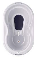 Rotho Babydesign TOP Badestation - wasserdicht - gross - Babybadestation - Babybadewanne - Babywanne mit Gestell - Babypflegeset