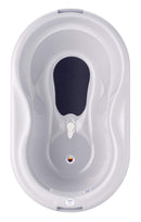 Rotho Babydesign TOP Badestation - wasserdicht - gross - Babybadestation - Babybadewanne - Babywanne mit Gestell - Babypflegeset