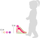 small foot Kugelbahn Junior Spielplatz aus Holz mit flexiblen Elementen, inkl. Kugeln, für Kinder ab 18 Monaten, 11379