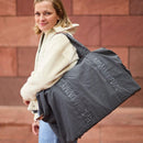 CHILDHOME, Mommy Bag, Wickeltasche, Mutterschaft, Reisetasche, Großes Fassungsvermögen-Wickelunterlage, Verstellbarer Schulterriemen, Unterteilung, Isoliertasche, Kofferdurchführung, Urban Anthrazit