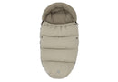 Jollein Fußsack Olive Green - Für Buggy und Kinderwagen - Für 3-Punkt- und 5-Punkt-Gurt - Mit Teddy Gefütterter Fußsack Kinderwagen - Wasserabweisend - Olivgrün