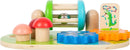 small foot Motorikboard "Freizeitpark" aus Holz, farbenfroh gestaltet, inkl. Zahnrädern u. v. m., ab 1 Jahr, 12289