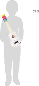 small foot Kinder-Gitarre "Sound" aus Holz, Musikinstrument schult Rhythmus- und Taktgefühl, ab 3 Jahren, 10382