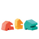 NIC Bauklötze "Fantasie-Landschaft" aus Holz Montessori