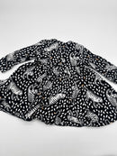 Schwarzes Kleid mit Tigerprint - Gr. 74 (Ted Baker)