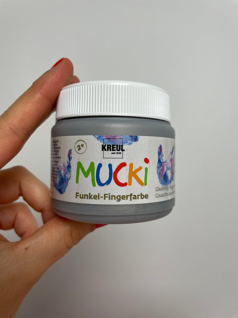 MUCKI • Funkel-Fingerfarbe