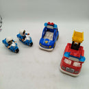 LEGO Bundle Duplo Polizei Feuerwehr Figuren & Auto