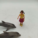 Schleich Bundle 5 Kind Delfine & Robben Figuren