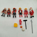 Playmobil Bundle Feuerwehr 5283 Set von 8 LKW & 6 Figuren