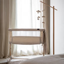 B-Ware Quax Beistellbett Babybett Side By Side Co Sleeper Natur Bouclé Beige Sheep