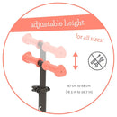 B-Ware Chillafish Roller Scooter Tretroller Scotti Kinderroller Dreirad Flamingo