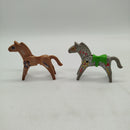 Playmobil Bundle Appaloosa & Indianer 5x Pferde Figuren