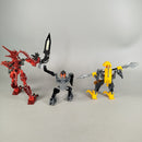 LEGO Bionicle Piraka Set von 3 Figuren – mit Waffen & Zubehör