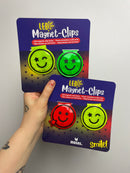 LED Magnet-Clips Smile