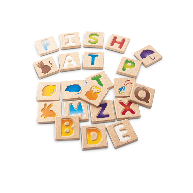 PlanToys Alphabet A-Z (Gradient) wooden toy