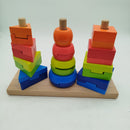 Holz Familienauto E3475 Holzfahrzeug