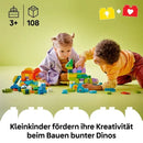 B-Ware Lego Duplo Set Spielzeug Lernspielzeug Dinos Fahrzeuge Town 3 In 1 Kleinkinder
