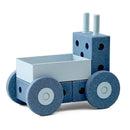 B-Ware Modu 3 In 1 Lauflernwagen Schubkarre Gehwagen Deep Blue Sky Blue 17 Teile Blau