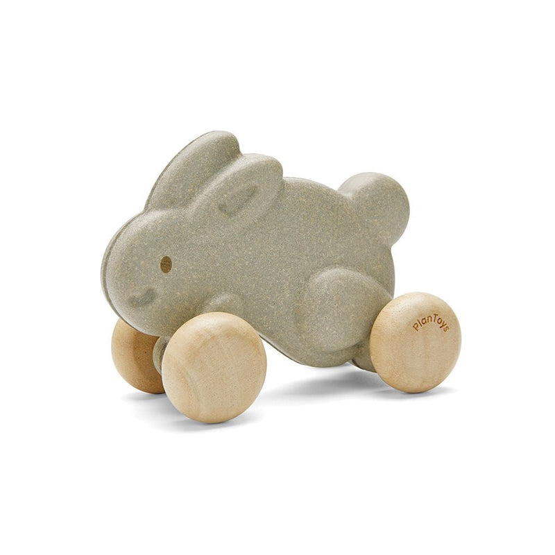 Schiebespielzeug / Push Along Bunny - Grey