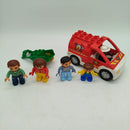 LEGO Duplo Bundle Set von 7 Feuerwehr Figuren & Fahrzeuge