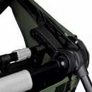Hamax Outback Fahrradanhänger Zweisitzer in moss green