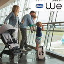 Chicco WE Kinderwagen - Zusammenklappbarer ultraleichter Reisebuggy von 0 bis 22 kg - Neigbarer Kinderwagen mit Schlafposition, Gepolsterten Schultergurten und Schutzhülle