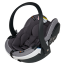 BeSafe iZi Go Modular X2 i-Size Metallic Melange - Babyschale Gruppe 0+ für Kinder ab Geburt bis ca. 12 Monate (40 – 75 cm)
