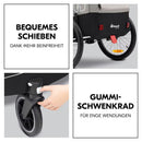 Hauck Dryk Duo Plus Black Fahrradanhänger