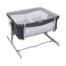 Chicco Beistellbett NEXT2ME Twins Magnet Grey