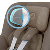 Maxi-Cosi Pearl 360 Pro Authentic Truffle - i-Size Autokindersitz – nutzbar (mit Newborn-Einlage) ab Geburt bis 4 Jahre