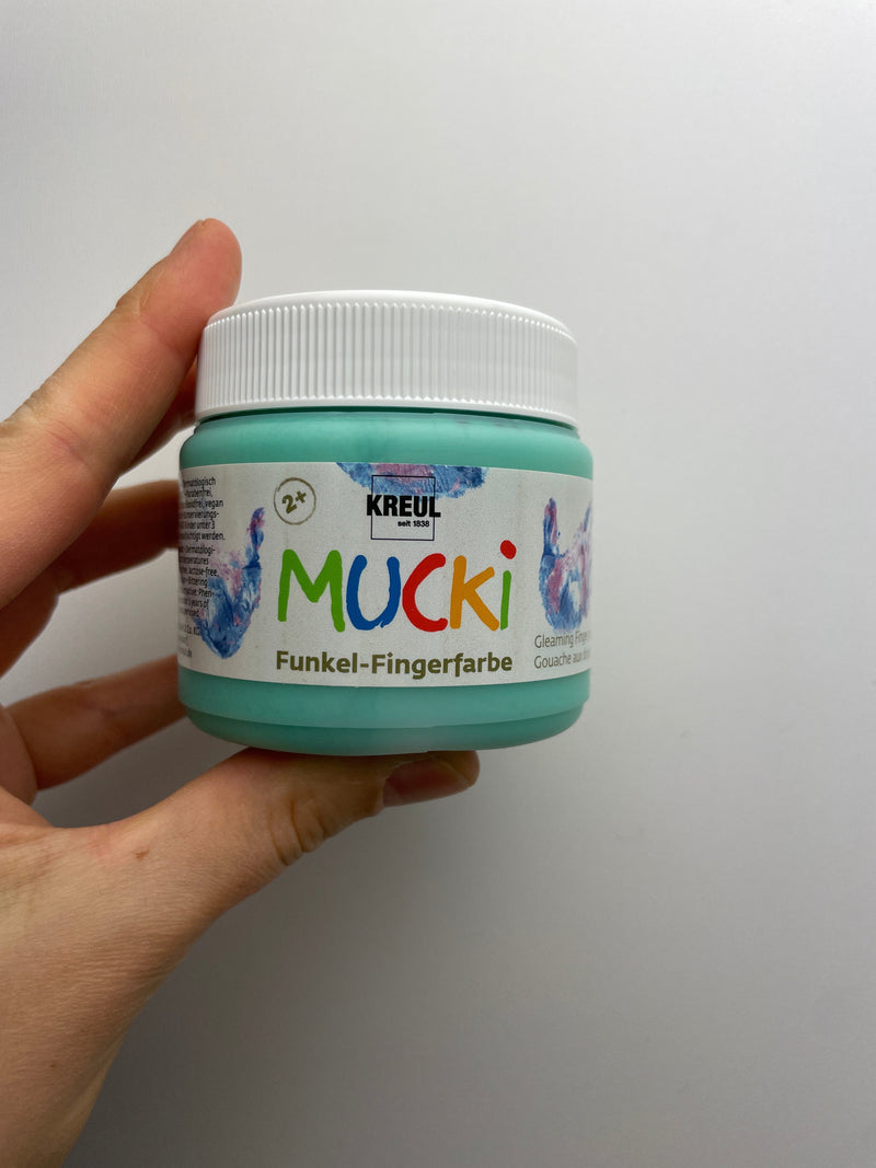 MUCKI • Funkel-Fingerfarbe