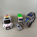 Dickie Toys Bundle Fahrzeuge 5x Einsatz & Rennwagen
